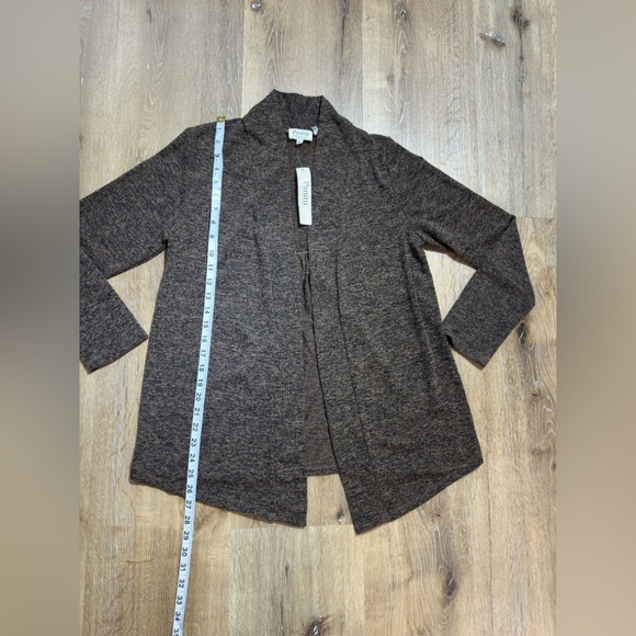 PANITTI Brown Open Front Cardigan 🤎🍁🥮🍂 - Picture 3 of 9